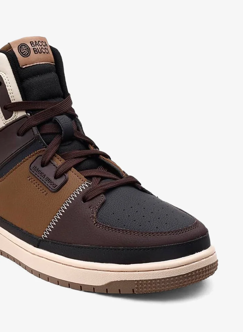 Bacca Bucci Truffle Gourmet Collection: High-Top Sneakers Inspired by Dessert Indulgence for Men | Best Price UAE